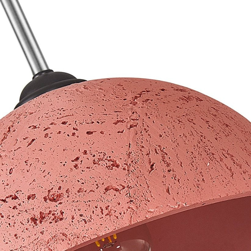 Luran Wabi Sabi Dome Stone Pendant Light