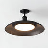 Khyler Scandinavian Carbonized Steel Round Waterproof Ceiling Light