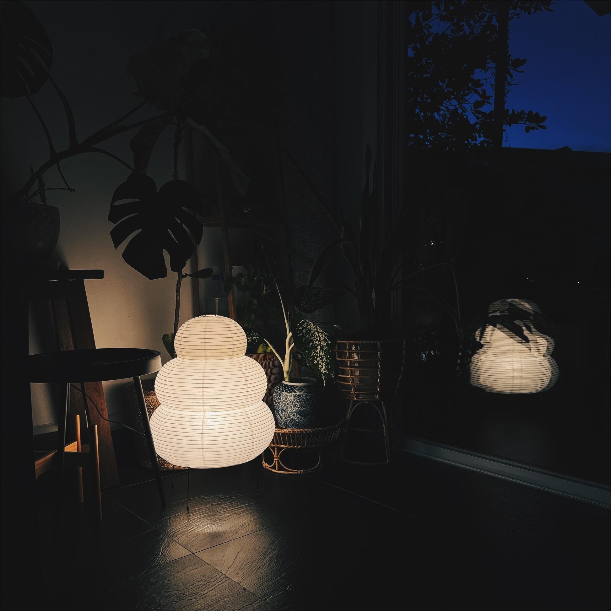 Asmi Miguel Japanese Paper Lantern Table Lamp