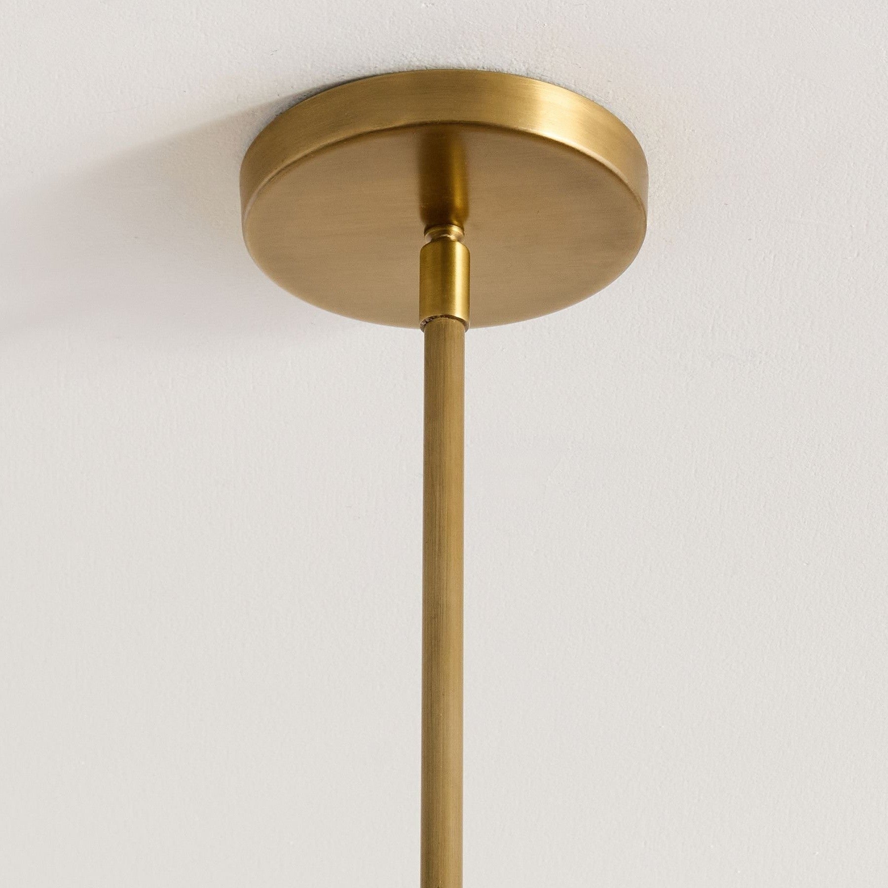 Danica Mid-Century  Glass Leaf Round Pendant Light