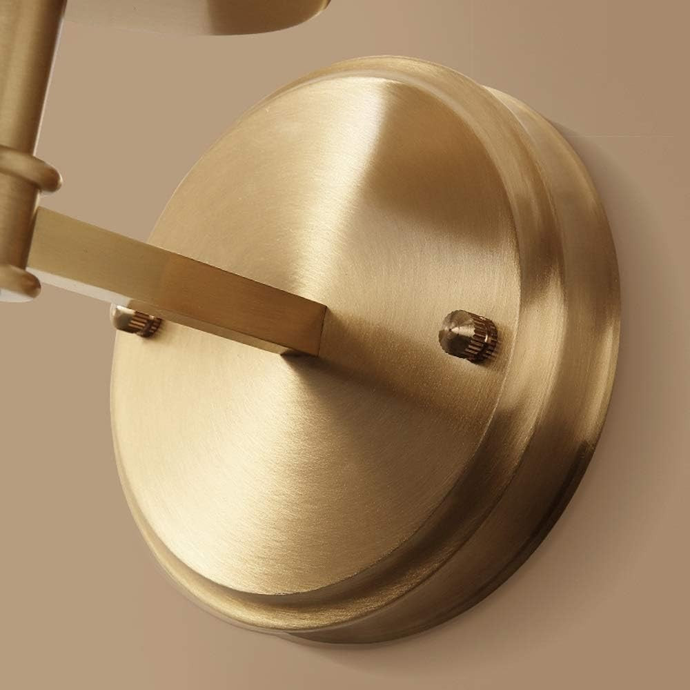 Nicky Vintage Cylinder Transparent Glass Wall Light