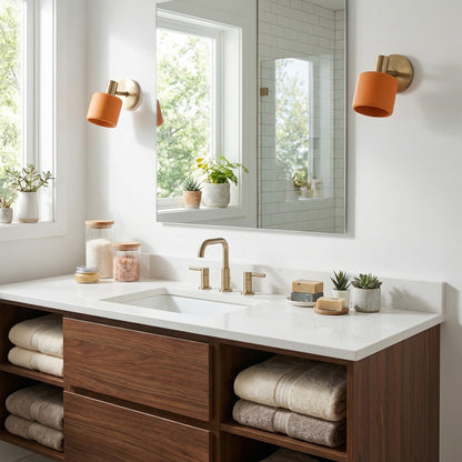 Aura Modern Porcelain Sconce