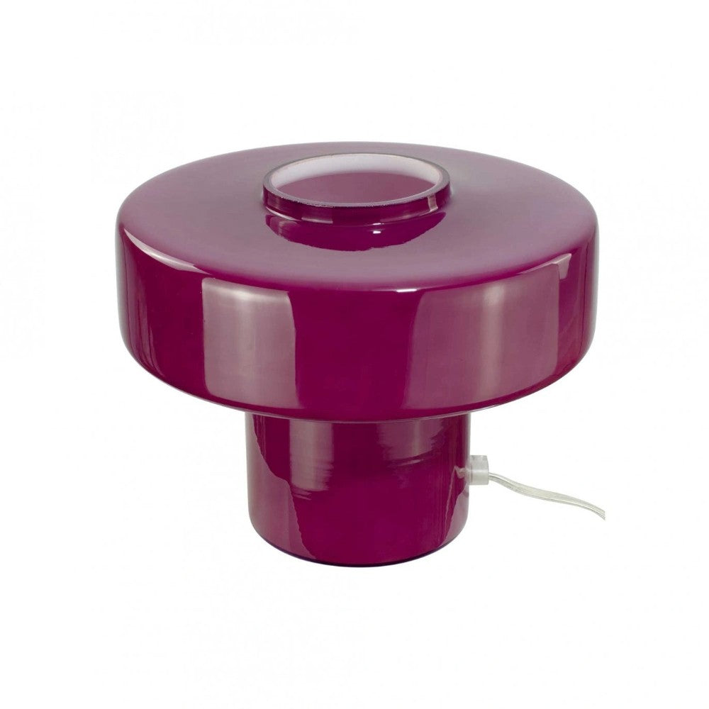 Aetheris Modern Colorful Glass Mushroom Table Lamp