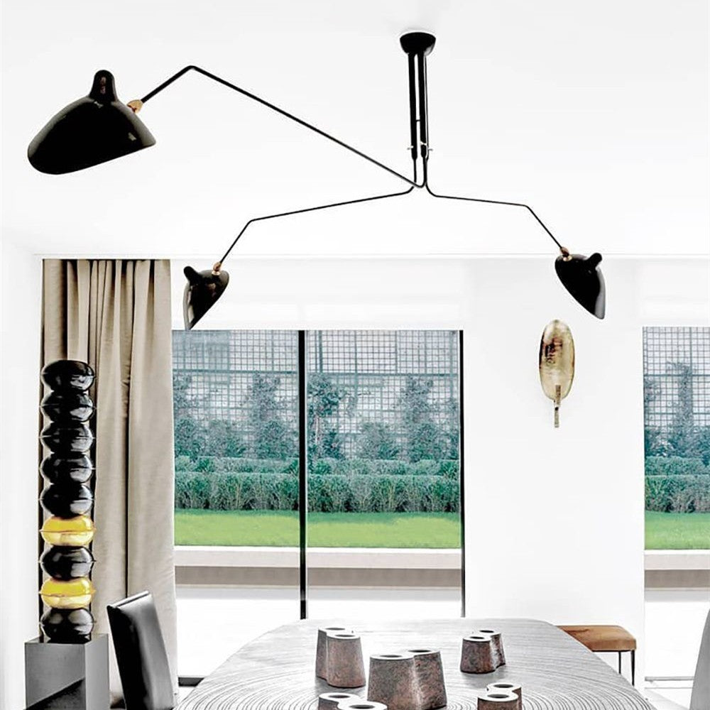 Octavia Duckbill Multihead Ceiling Lamp
