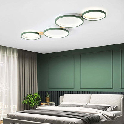 Phelith Modern Scandinavian Circle Ceiling Light
