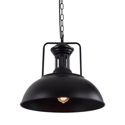Soliviel Industrial Metal Dome Pendant Light