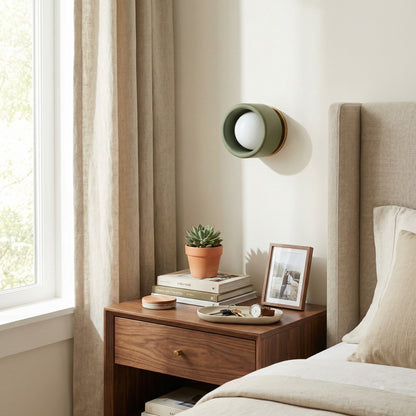 Aura Modern Porcelain Sconce