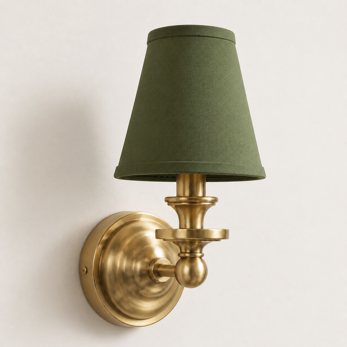 Corbin Vintage Color Fabric Wall Sconce