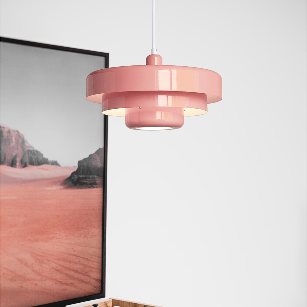 Modern Scandinavian Multi‑Layer Colorful Pendant Light