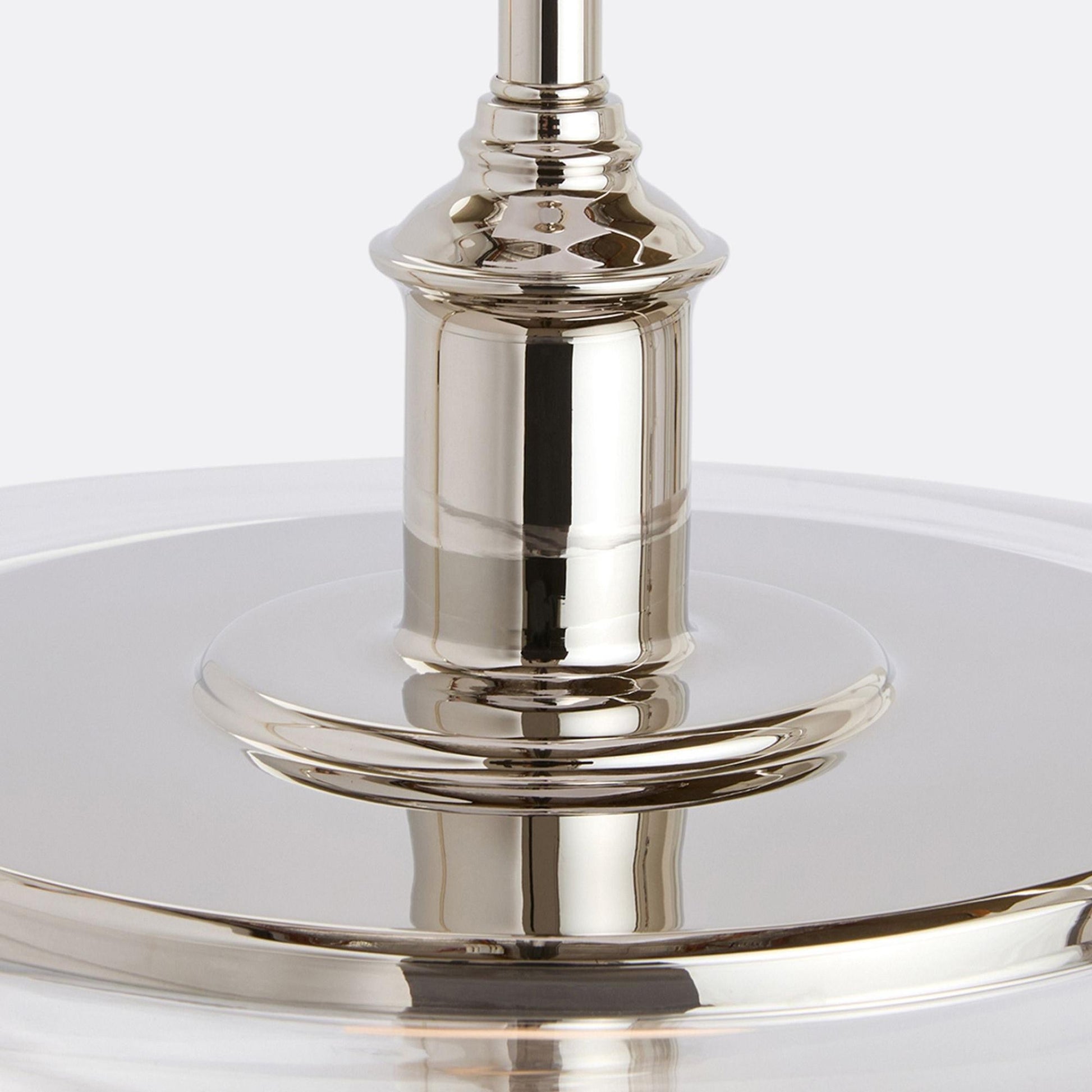 Xena Scandinavian Layered Clear Glass Pendant Light