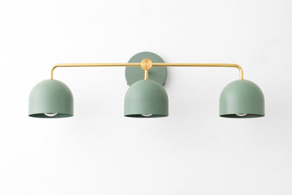 Astair Nordic Metal Multicolored Vanity Sconce