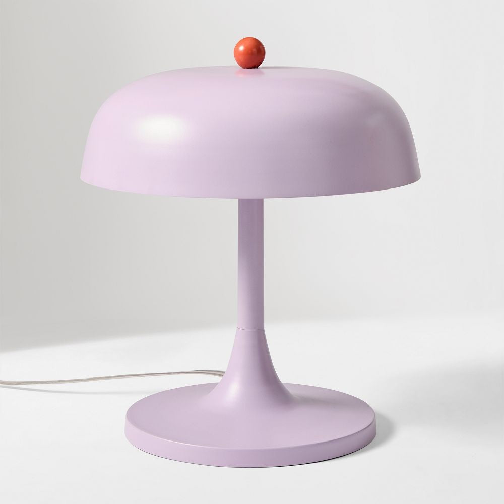 Olyssia Modern Metal Round Table Lamp