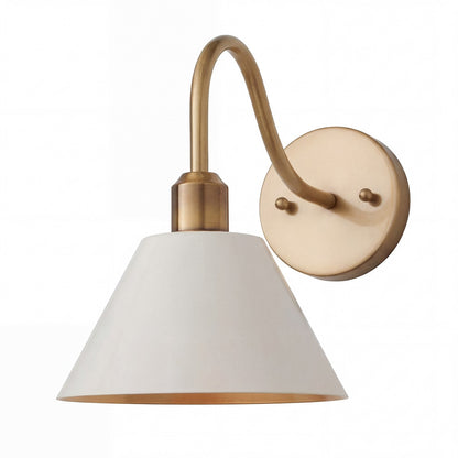 Ferm Minimalist Industrial Tapered Sconce