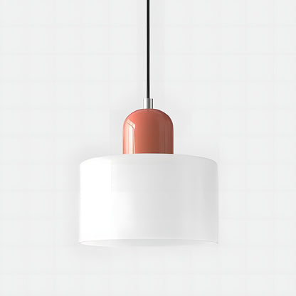 Colorful Creative Small Fresh Glass Shade Pendant Light