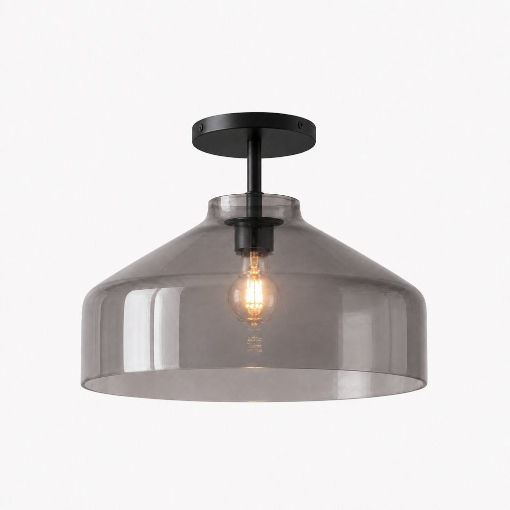 Drilon Nordic Morandi Metal Flush Mount Ceiling Light