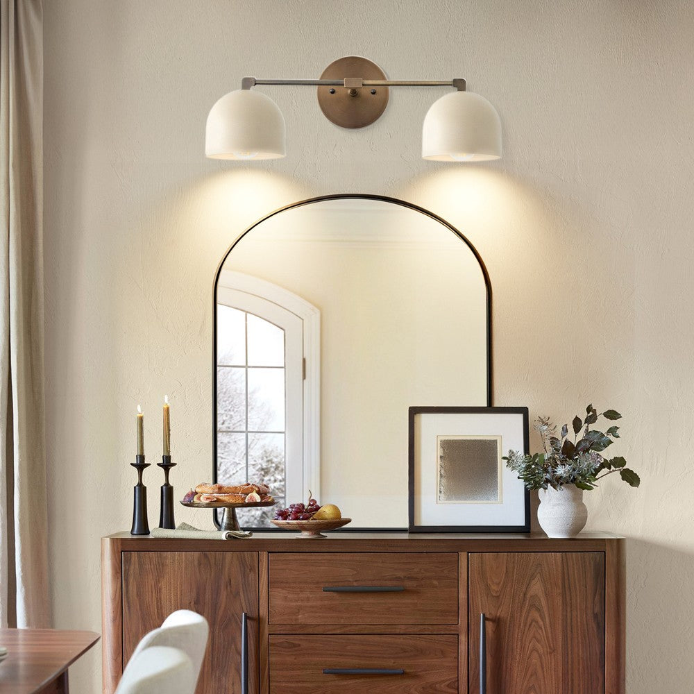 Astair Nordic Metal Deep Ball Vanity Wall Sconce