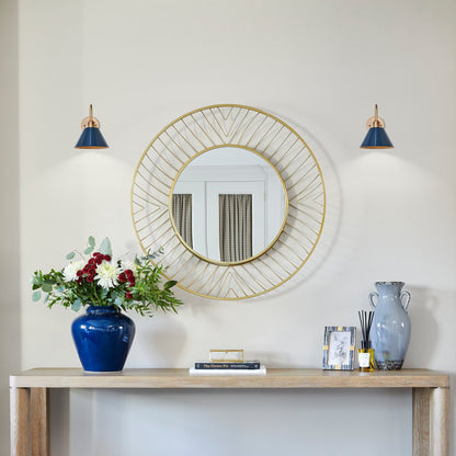 Ferm Minimalist Industrial Tapered Sconce
