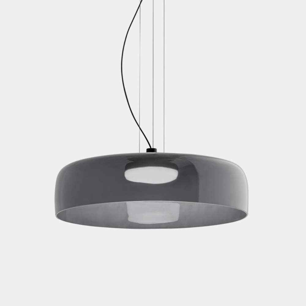 Zaire Bowl Shaped Layer Stained Glass Pendant Light