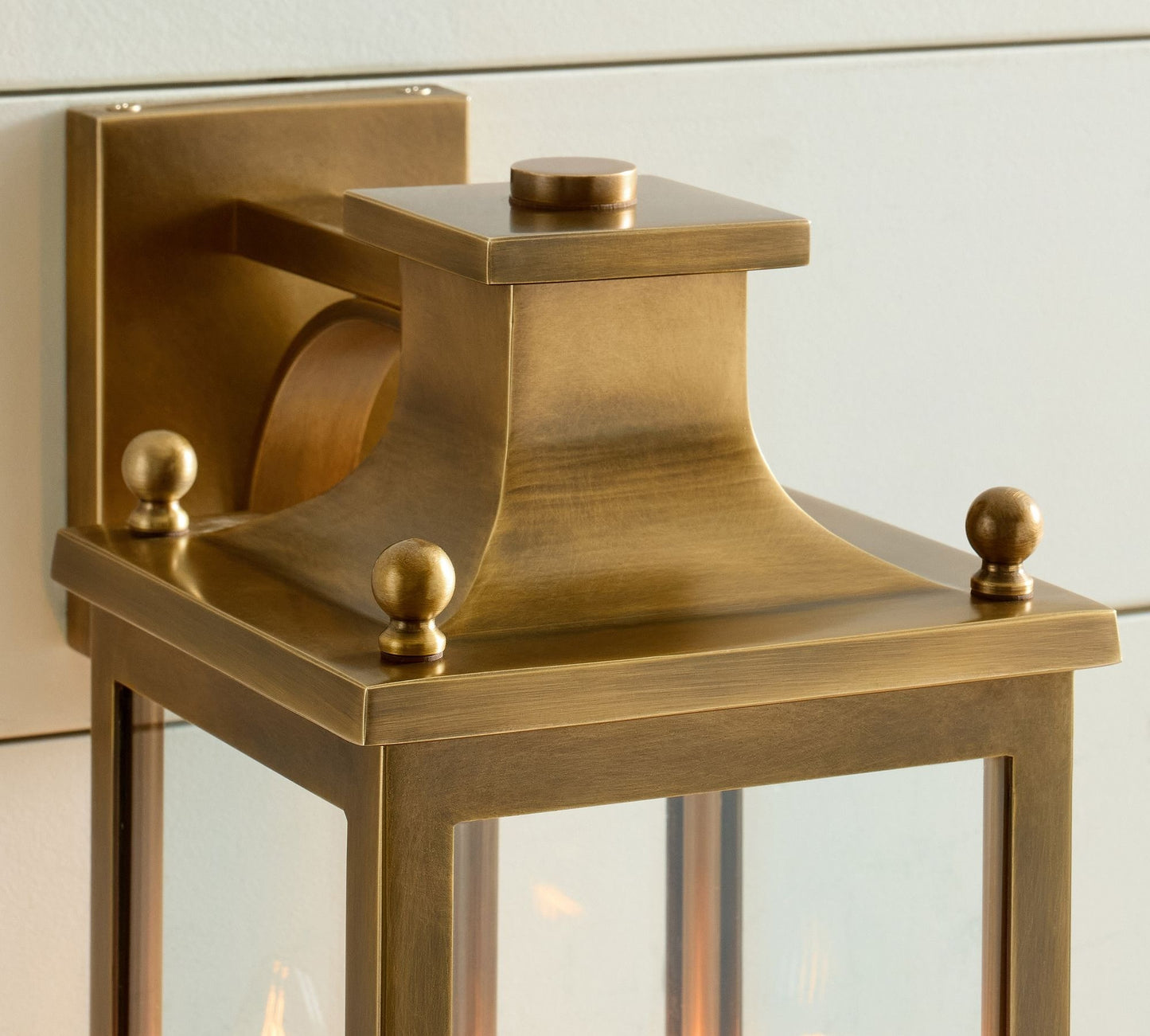 Harlan Industrial Metal Outdoor Wall Sconce