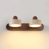 Macdonald Wabi Sabi Natural Travertine Adjustable Heads Wall Lamp