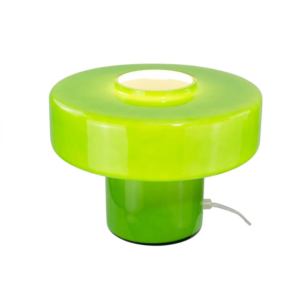 Aetheris Modern Colorful Glass Mushroom Table Lamp