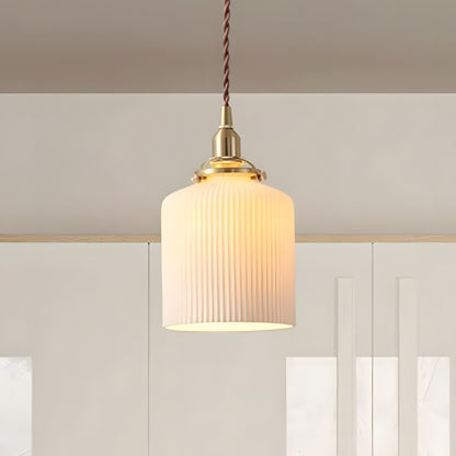 Elena Sjöborre Art Deco Stripe Pendant Light