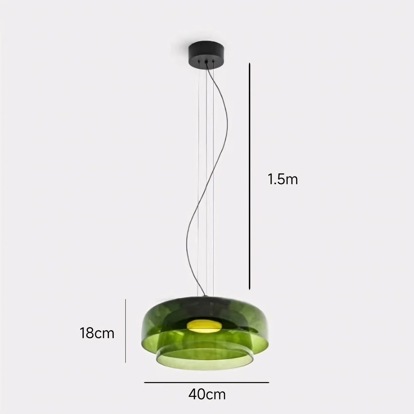 Zaire Bowl Shaped Layer Stained Glass Pendant Light