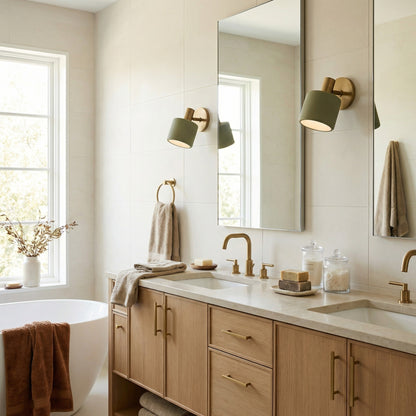 Aura Modern Porcelain Sconce