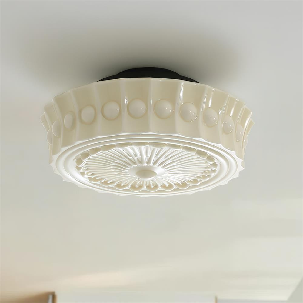 Jeevika Vintage Art Classic Round Personalized Pendant Light
