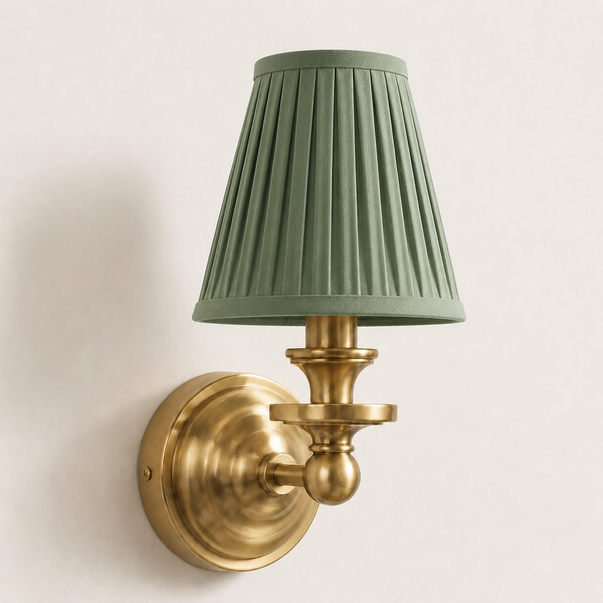 Corbin Vintage Color Fabric Wall Sconce