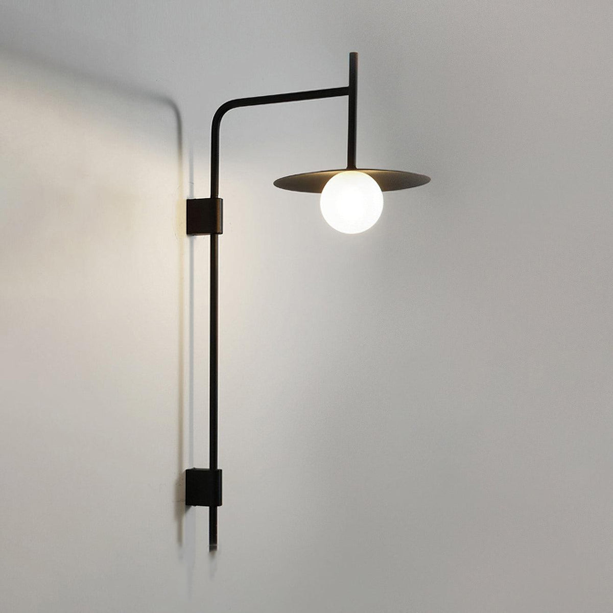 Pyris Scandinavian Minimalist Metal Swing Arm Wall Lamp
