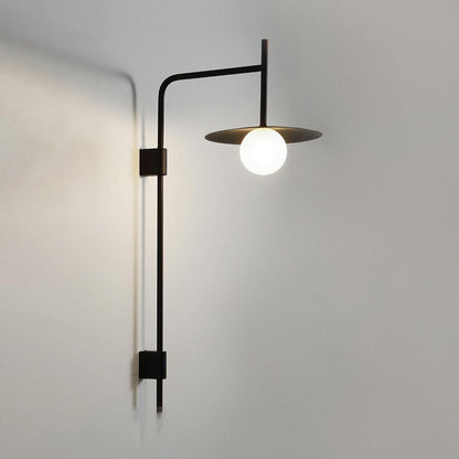Pyris Scandinavian Minimalist Metal Swing Arm Wall Lamp