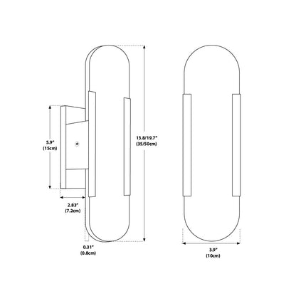Ylva Real Alabaster Wall Sconces