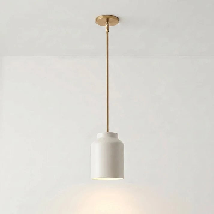 Drilon Nordic Morandi Multi-Color Cylinder Pendant Light