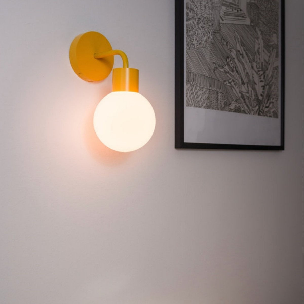 Tessa Modern Rechargeable Colorful Wall Light