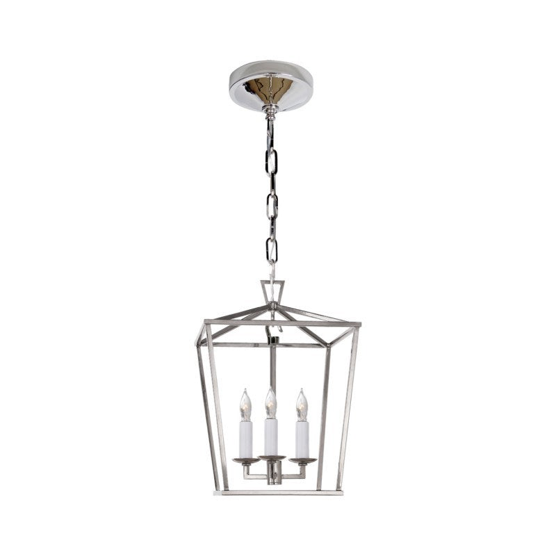 Aria Farmhouse Wrought Iron Lantern Chandelier Light