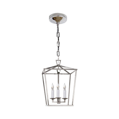 Aria Farmhouse Wrought Iron Lantern Chandelier Light