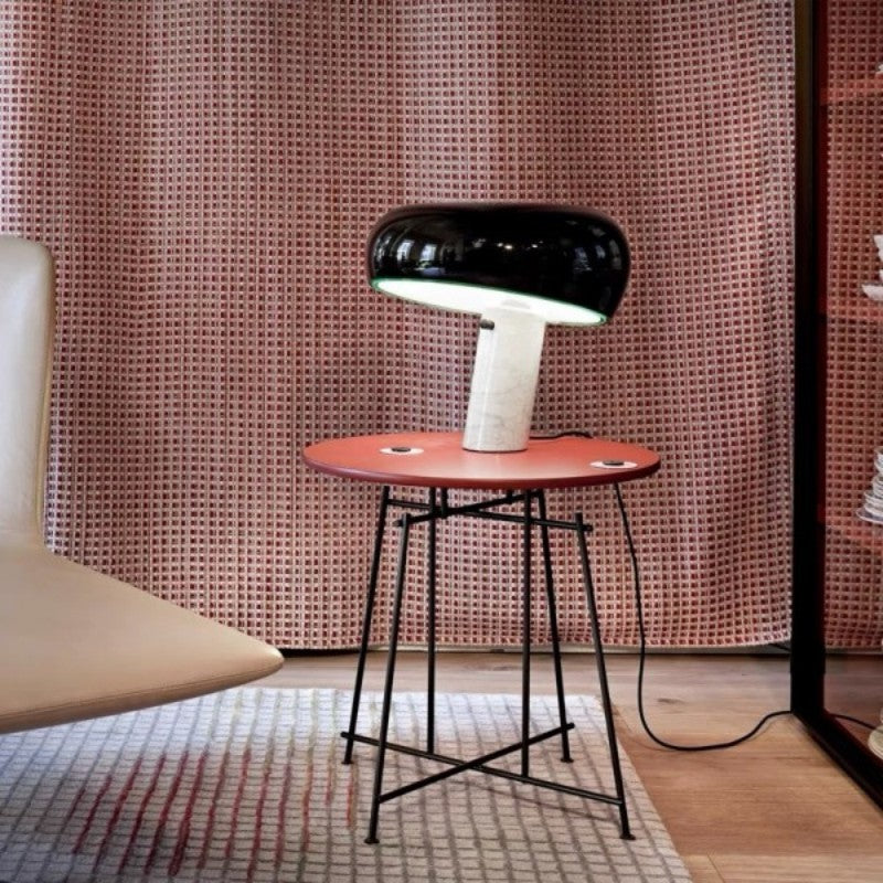 Paula Vintage Table Lamp with Marble Base
