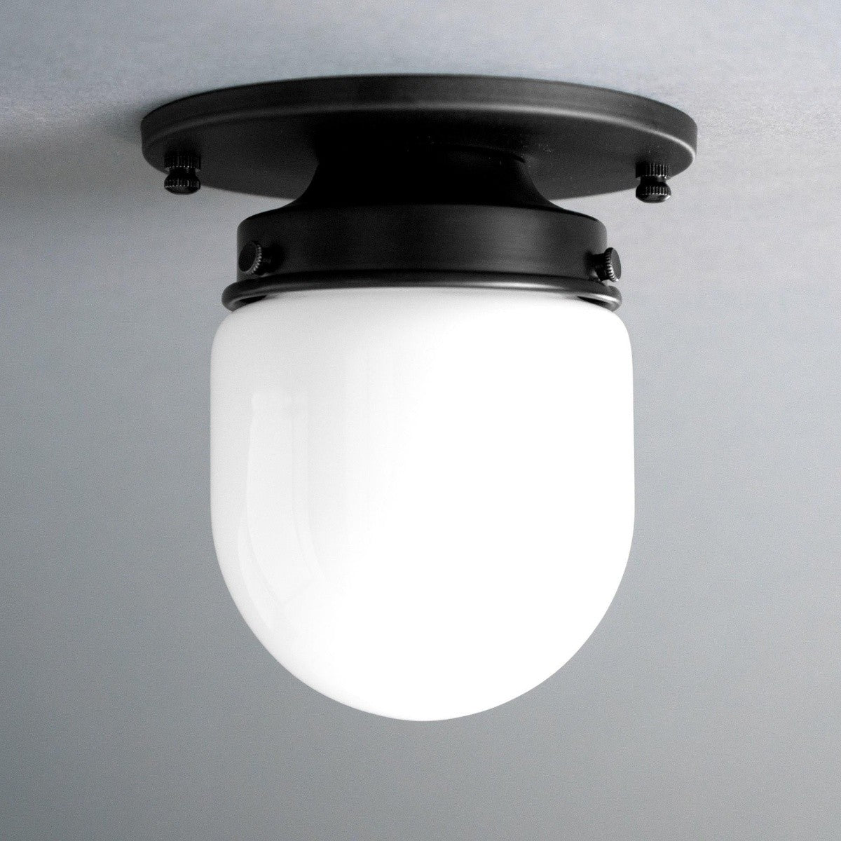 Roger Modern Brass Flush Mount Metal Ceiling Light