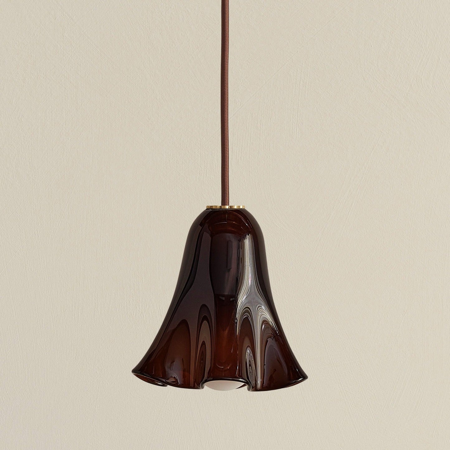 Graham Modern Shell Glass Fazzo Pendant
