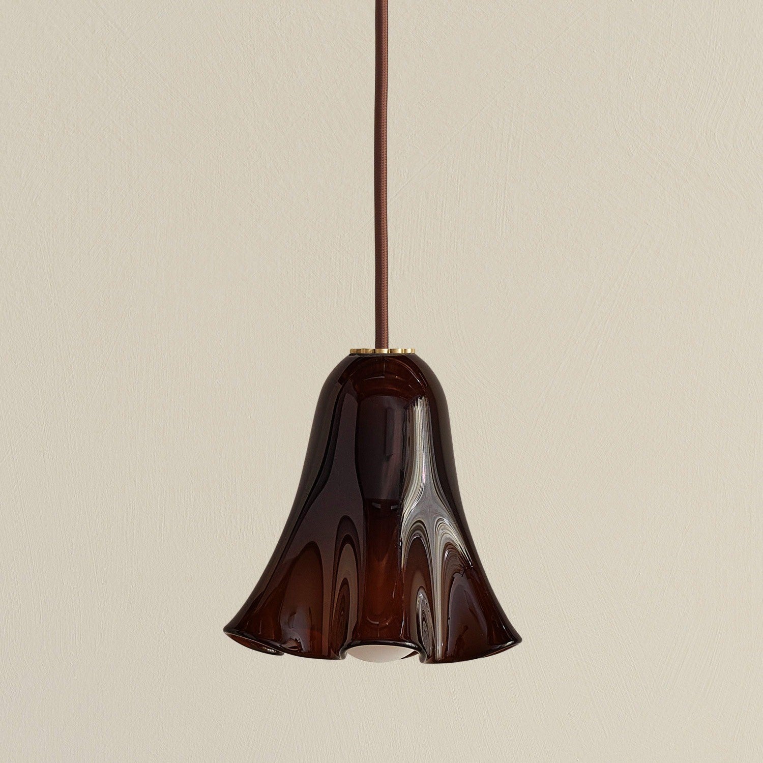 Graham Modern Shell Glass Fazzo Pendant