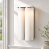 Giulia Minimalist LED Double Tube Glass Wall Light