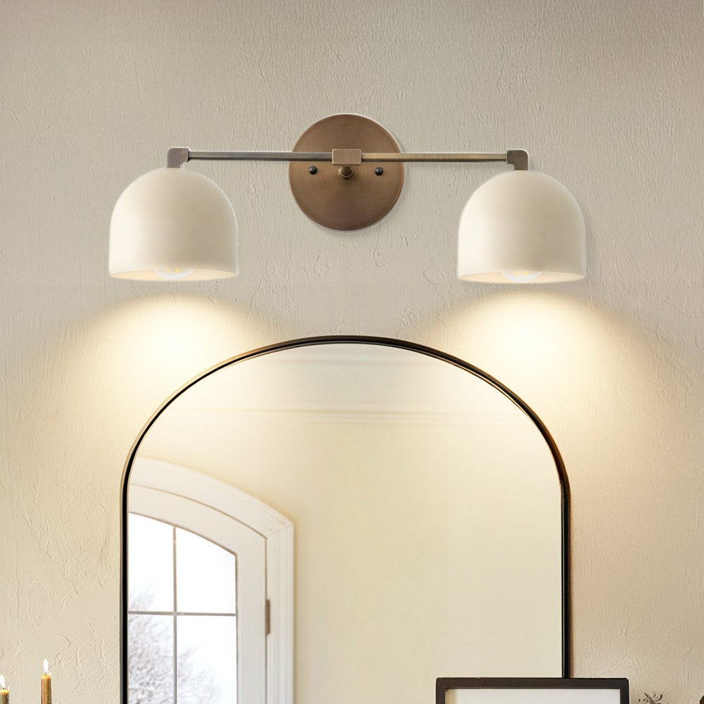 Astair Nordic Metal Deep Ball Vanity Wall Sconce