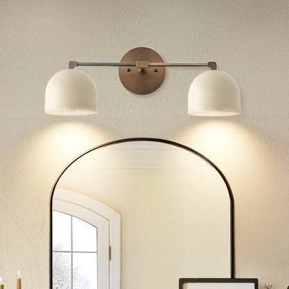 Astair Nordic Metal Deep Ball Vanity Wall Sconce
