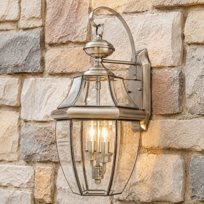 Riannon Country Metal Lantern Sconce