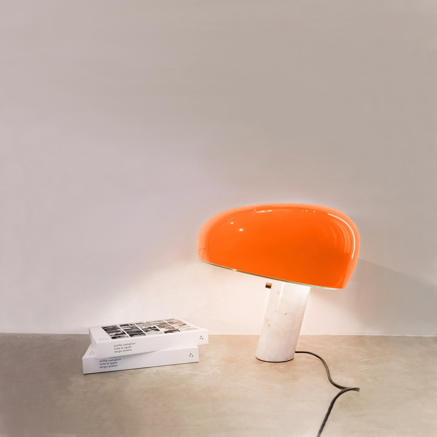 Paula Vintage Table Lamp with Marble Base