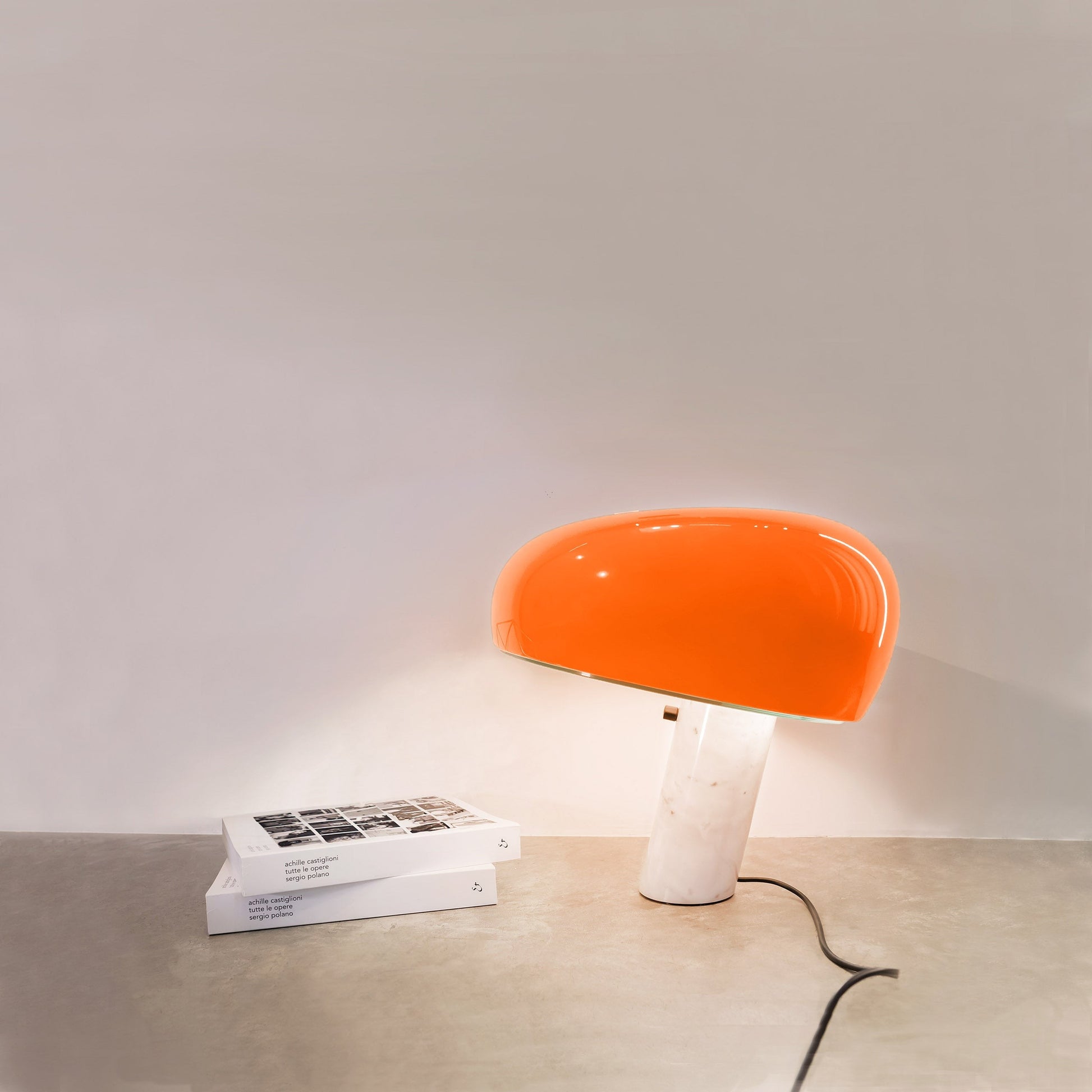 Paula Vintage Table Lamp with Marble Base