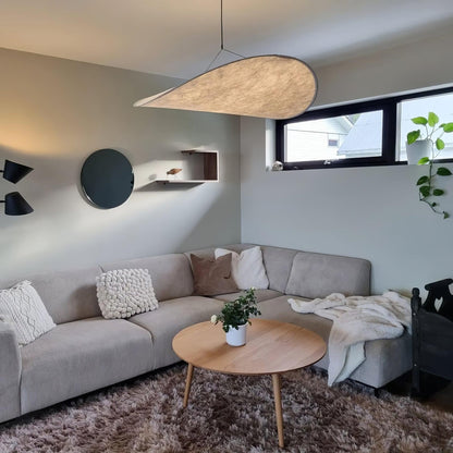 Hawkes Scandinavian Style Minimalist Fabric Pendant Light