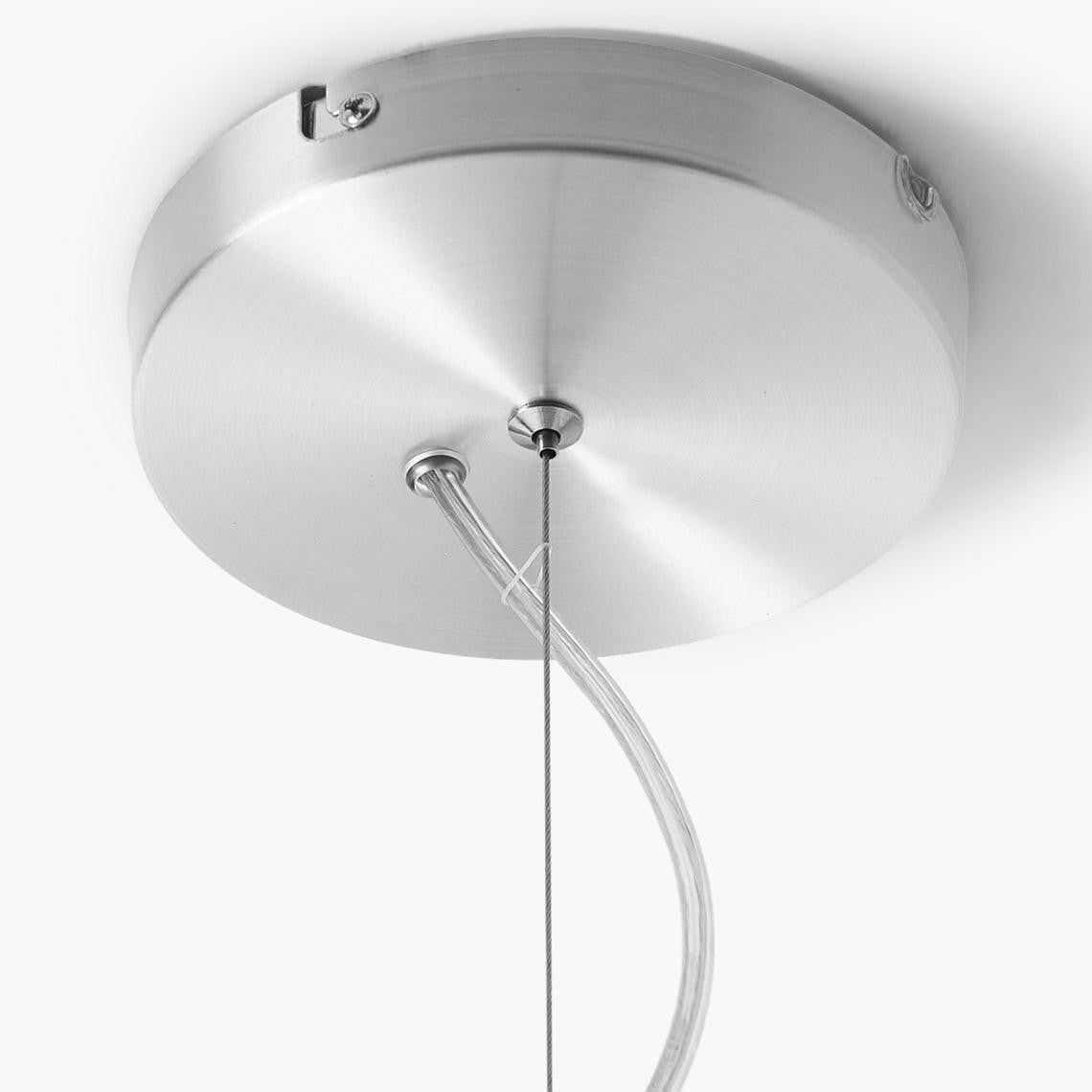 Erisen Farmhouse Ribbed Glass Pendant Light