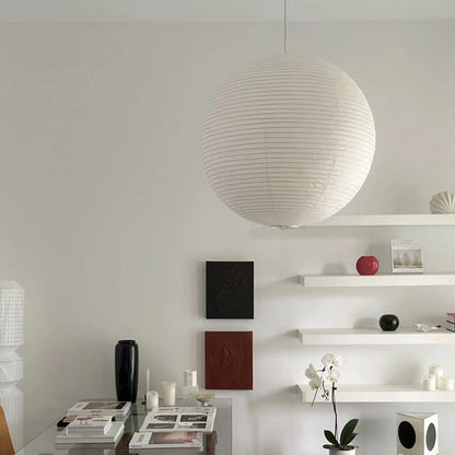 Gianna Japanese Paper Lantern Pendant Light